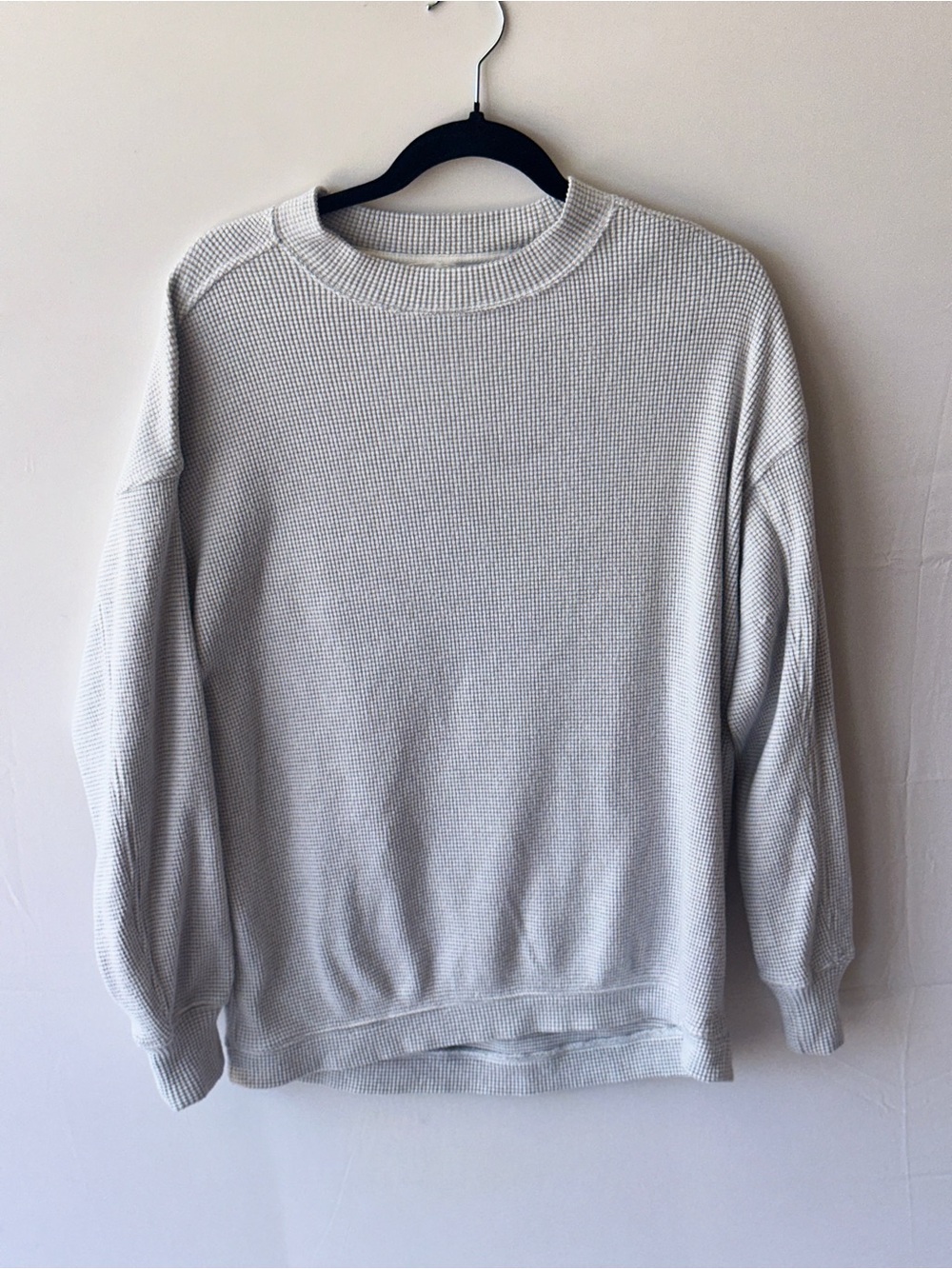 aerie Men's Crewneck Sweater - Light Gray